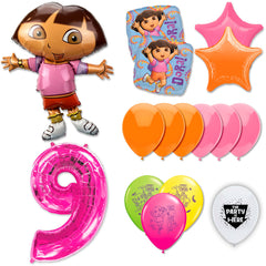 18pc Kit w/ Pink #9 Balloon