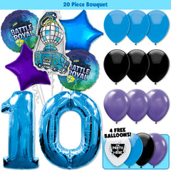 20pc Kit w/ Blue #10 Balloon