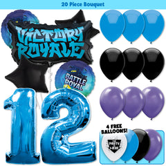 20pc Kit w/ Black #12 Balloon