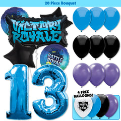 20pc Kit w/ Black #13 Balloon