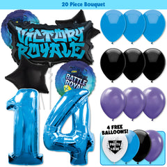 20pc Kit w/ Black #14 Balloon