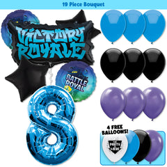 19pc Kit w/ Black #8 Balloon