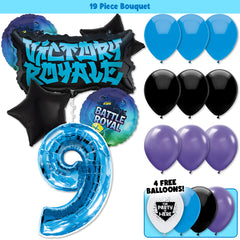 19pc Kit w/ Black #9 Balloon