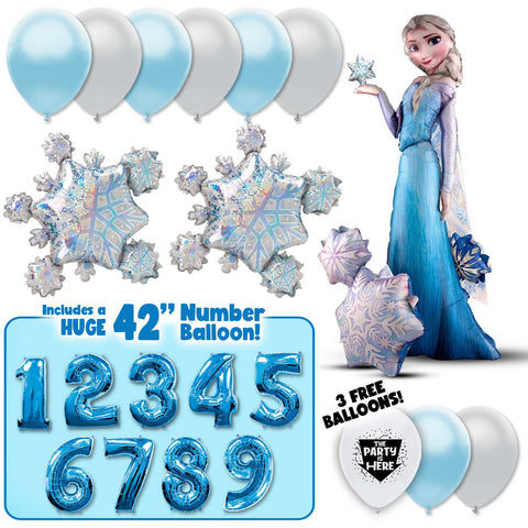 Frozen's Elsa Airwalker with Balloon Bouquet