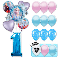 18pc Kit w/ Blue #1 Balloon