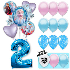 18pc Kit w/ Blue #2 Balloon