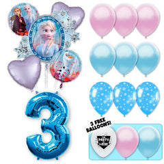 18pc Kit w/ Blue #3 Balloon