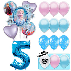 18pc Kit w/ Blue #5 Balloon