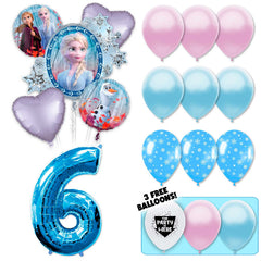 18pc Kit w/ Blue #6 Balloon