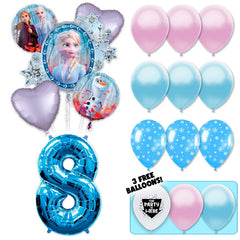 18pc Kit w/ Blue #8 Balloon