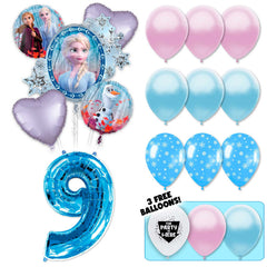 18pc Kit w/ Blue #9 Balloon