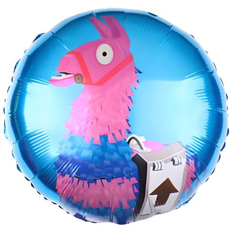 18" Fortnite Supply Llama Foil Balloon