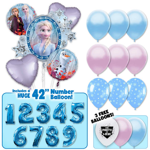 Frozen Deluxe Balloon Bouquet