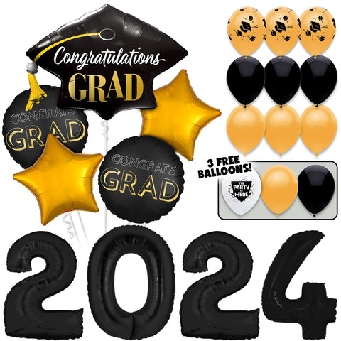 2024 Modern Graduate! Graduation Balloons Bouquet Kit