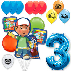 18pc Kit w/ Blue # 3 Balloon