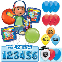 Handy Manny Birthday Deluxe Balloon Bouquet