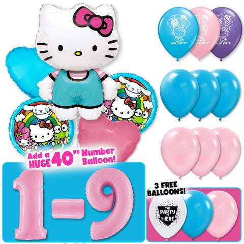 Hello Kitty Deluxe Balloon Bouquet Kit