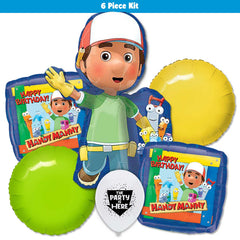 Handy Manny Birthday Deluxe Balloon Bouquet