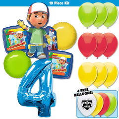 Handy Manny Birthday Deluxe Balloon Bouquet