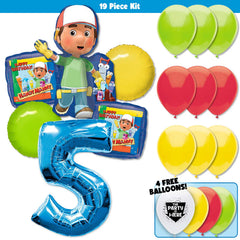 Handy Manny Birthday Deluxe Balloon Bouquet