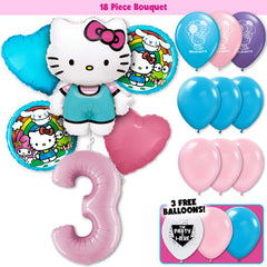 18pc Kit w/ Pink #3 Balloon