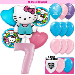 18pc Kit w/ Pink #7 Balloon