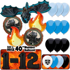 How to Train Your Dragon Balloon Kit - Toothless