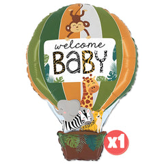 Jungle Safari Welcome Baby Balloon Bouquet