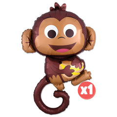 Jungle Safari Welcome Baby Monkey Balloon Bouquet