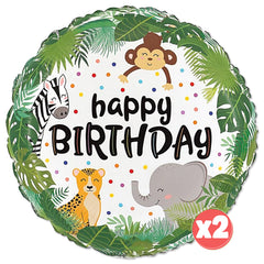 Jungle Safari Birthday Balloon Bouquet - Elephant