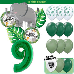 18pc Kit w/ Green #9 Balloon