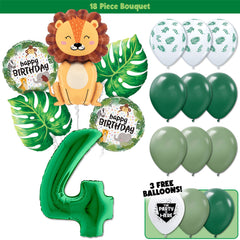 18pc Kit w/ Green #4 Balloon