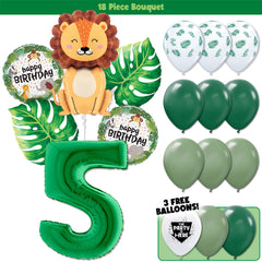 18pc Kit w/ Green #5 Balloon