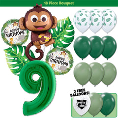 18pc Kit w/ Green #9 Balloon