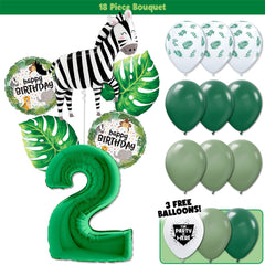 18pc Kit w/ Green #2 Balloon