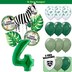 18pc Kit w/ Green #4 Balloon