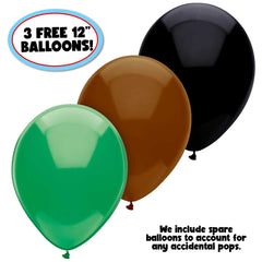 Jurassic World Velociraptor Balloon Kit - Jungle Wild Dino Adventure Party Set