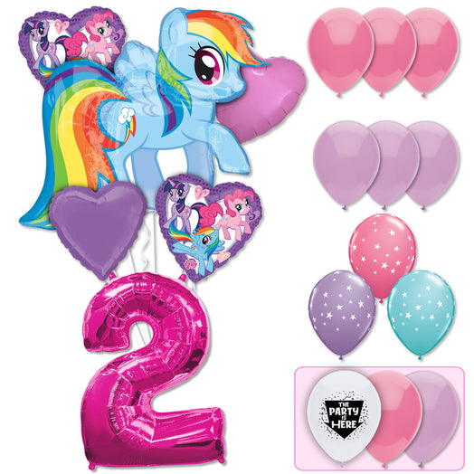 18pc Kit w/ Pink #2 Balloon