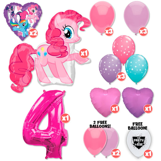 18pc Kit w/ Pink #4 Balloon