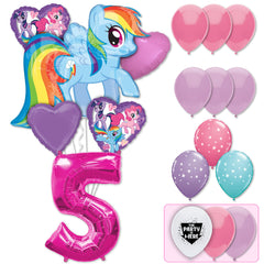 18pc Kit w/ Pink #5 Balloon