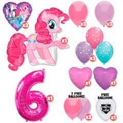 18pc Kit w/ Pink #6 Balloon