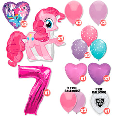 18pc Kit w/ Pink #7 Balloon