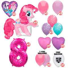 18pc Kit w/ Pink #8 Balloon