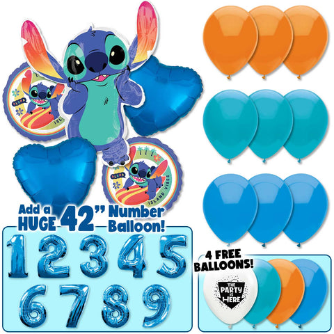 Lilo & Stitch Balloon Kit - Stitch's Tropical Adventure Party