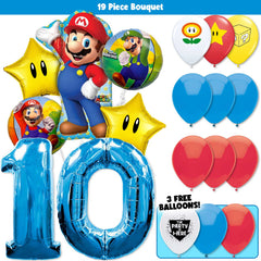 19pc Kit w/ Blue #10 Balloon