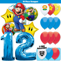 19pc Kit w/ Blue #12 Balloon