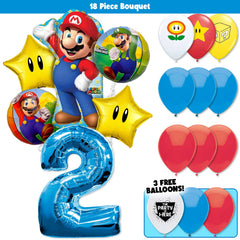 18pc Kit w/ Blue #2 Balloon