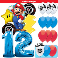 19pc Kit w/ Blue #12 Balloon