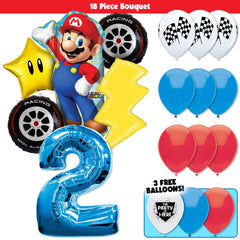 18pc Kit w/ Blue #2 Balloon