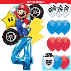 18pc Kit w/ Blue #4 Balloon